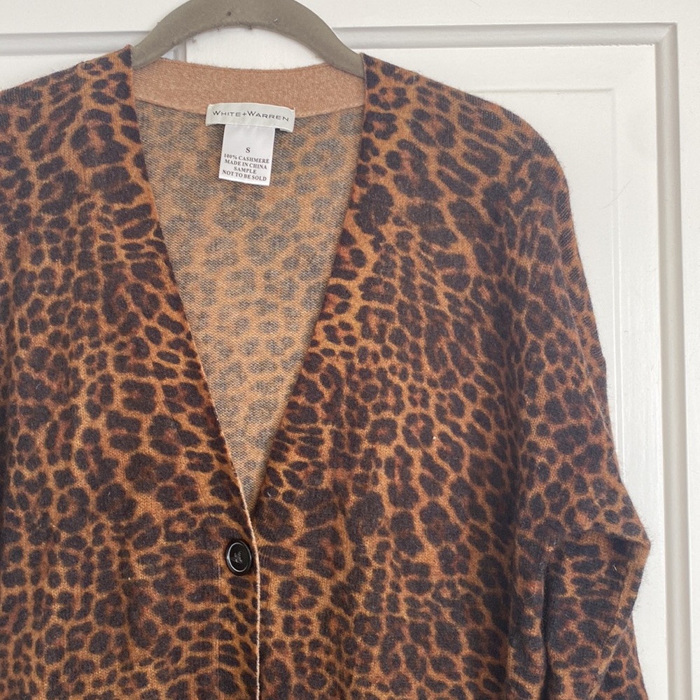White + Warren cashmere cardigan